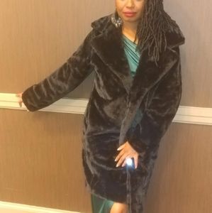 Faux Fur Coat